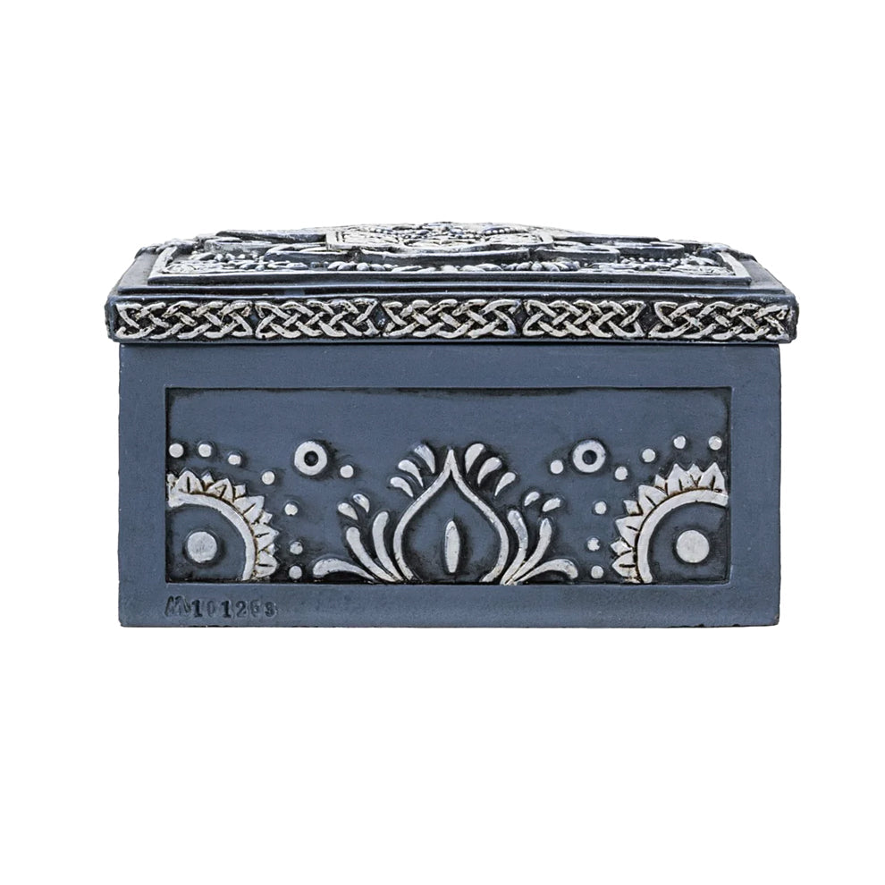 Hamsa Tarot Box | Wood Box | Wiccan Center