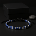 Hand-Woven Bohemian Adjustable Bracelet | Waterproof Woven Cord Jewelry | Christmas & Everyday Wear