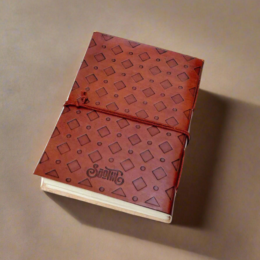 Hardships And Extraordinary Journey C.S. Lewis Quote Leather Journal - 7x5 | Journal | Wiccan Center