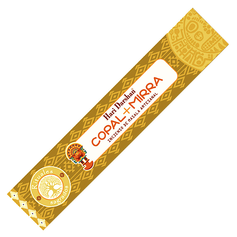 Hari Darshan Copal & Myrrh Incense Sticks | Incense | Wiccan Center