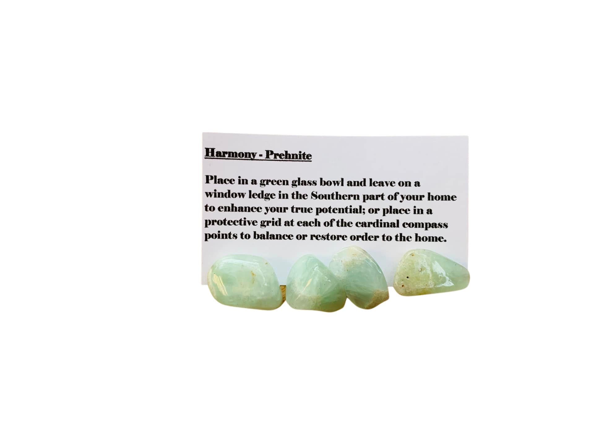 Harmony: Prehnite | | Wiccan Center