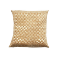 Haven Silk Pillow: Gold