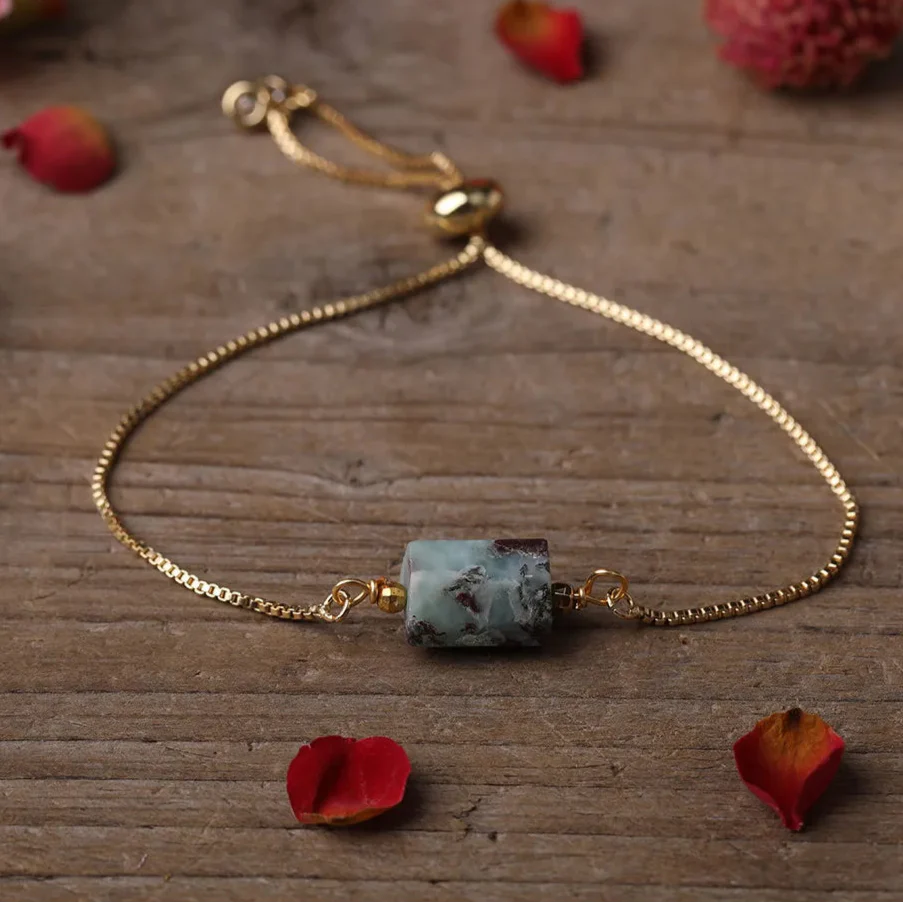 Crystal Gold Adjustable Bracelets | bracelets | Wiccan Center
