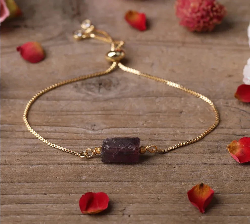 Crystal Gold Adjustable Bracelets | bracelets | Wiccan Center