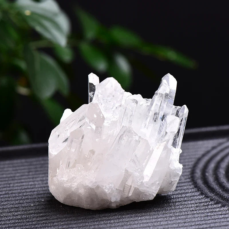 1PC Natural White Crystal Cluster Quartz Crystal