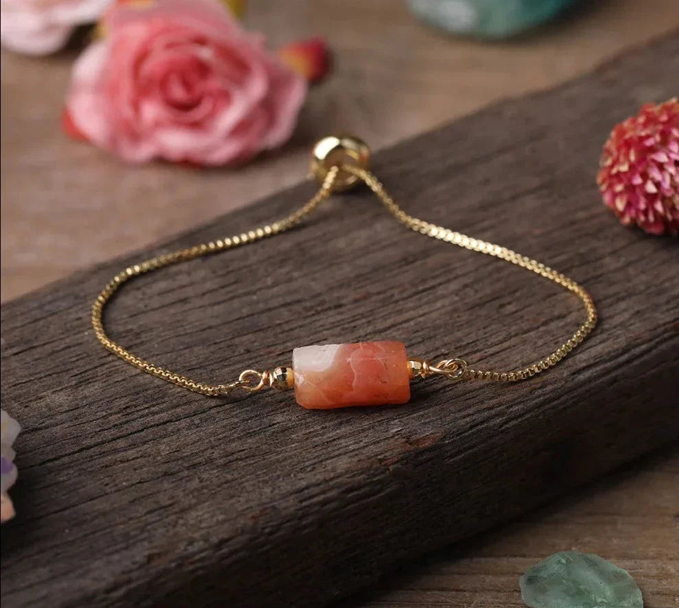 Crystal Gold Adjustable Bracelets | bracelets | Wiccan Center