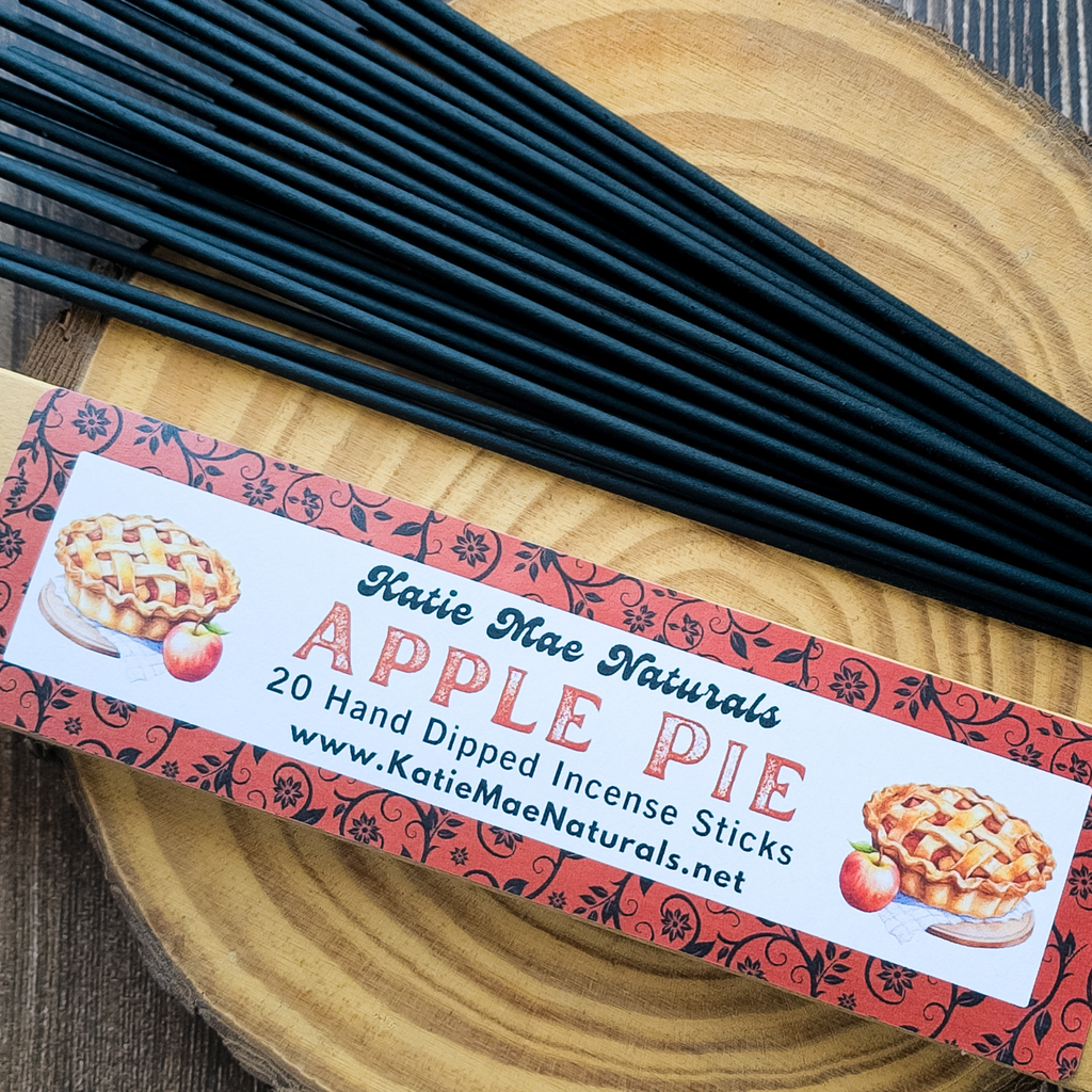 Apple Pie Incense Sticks – Hand Dipped Warm Spiced Bakery Incense