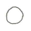 Hematite Bracelet 4 mm Faceted Rondelle Beads– Grounding Protection with Elegant Sparkle | Bracelets | Wiccan Center