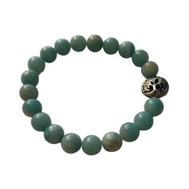 Amazonite Bracelet 8 mm Round Beads | Bracelets | Wiccan Center