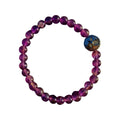 Amethyst Bracelet Round Beads 3 Sizes | Bracelets | Wiccan Center