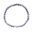 Tanzanite Bracelet 4 mm Faceted Round Beads – Spiritual Growth | Bracelets | Wiccan Center