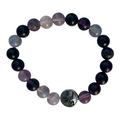Fluorite Bracelet 8 mm Round Beads | | Wiccan Center