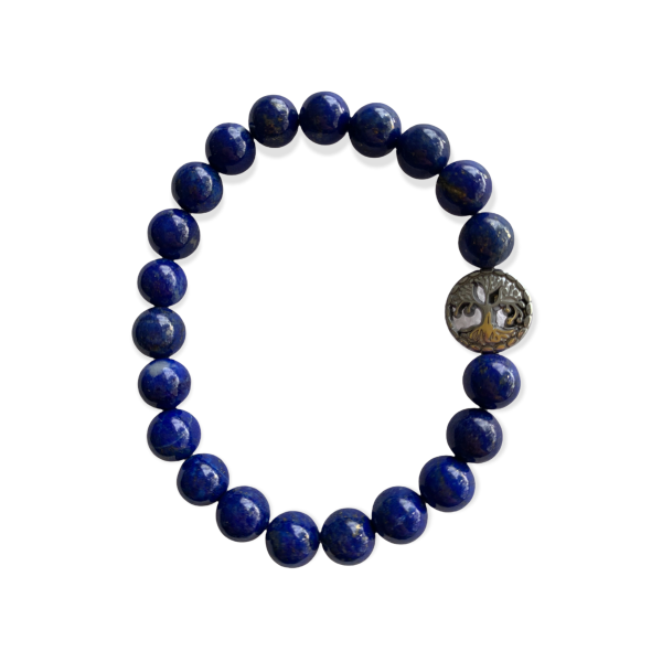 Lapis Lazuli Bracelet 8 mm Round Beads | | Wiccan Center