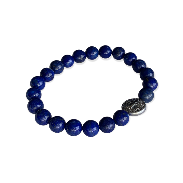 Lapis Lazuli Bracelet 8 mm Round Beads | | Wiccan Center