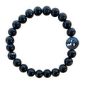 Rainbow Sheen Obsidian Bracelet 8 mm Round Beads | Bracelets | Wiccan Center