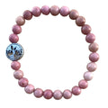 Rhodonite Bracelet 6 mm Round Beads | | Wiccan Center