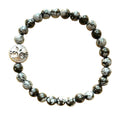 Snowflake Obsidian Bracelet – Celebrate Individuality in 3 sizes | | Wiccan Center