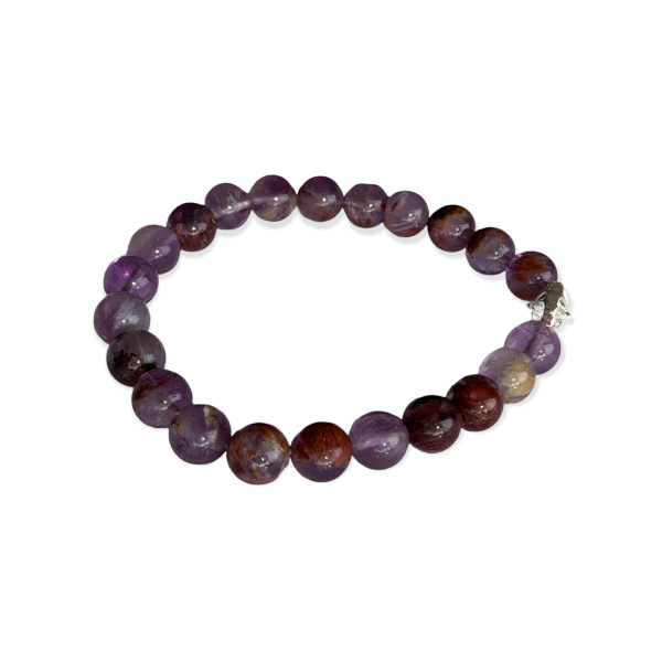 Super Seven Bracelet 8 mm Round Beads | | Wiccan Center