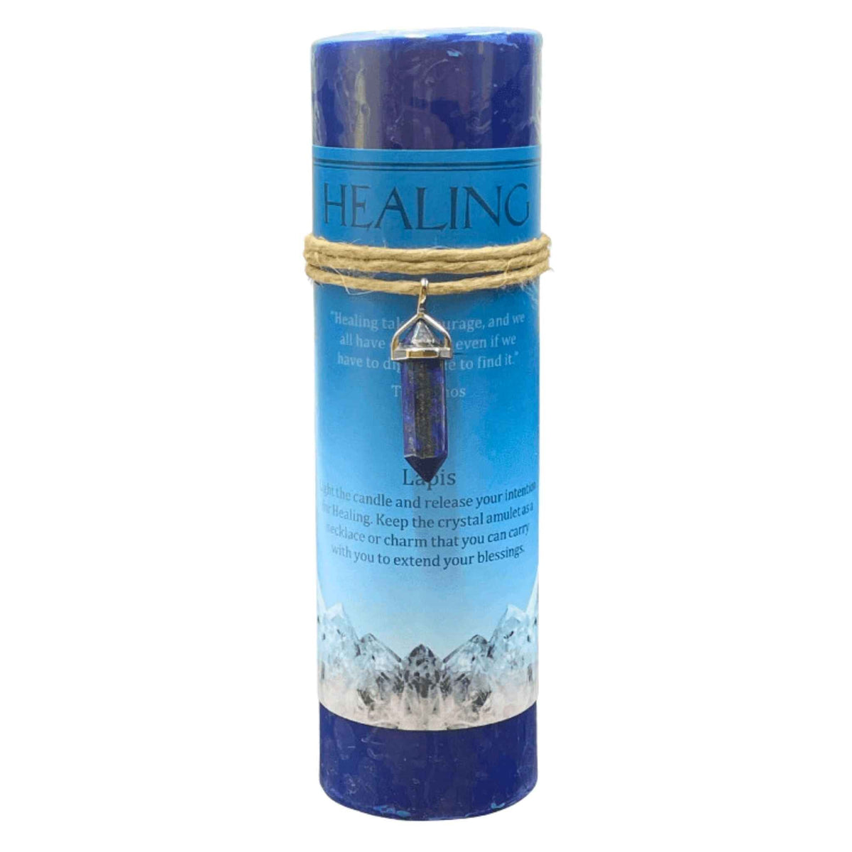 Crystal Energy Pillar Candle | Candles | Wiccan Center