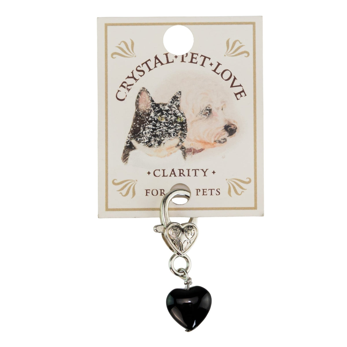 Crystal Heart Pet Pendant | Pet Supplies | Wiccan Center