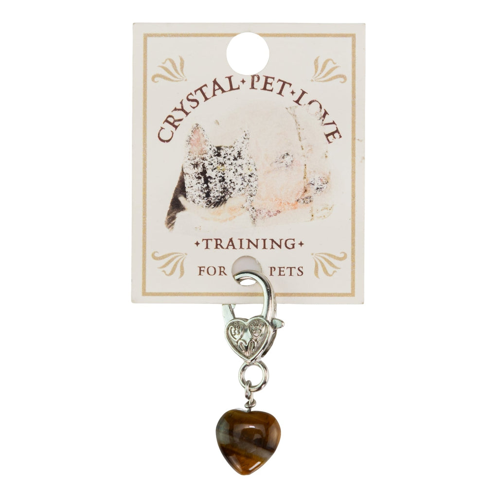 Crystal Heart Pet Pendant | Pet Supplies | Wiccan Center