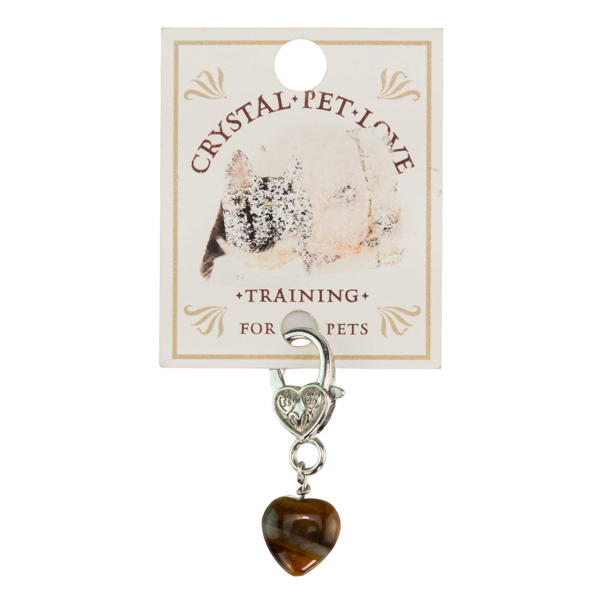 Crystal Heart Pet Pendant | Pet Supplies | Wiccan Center