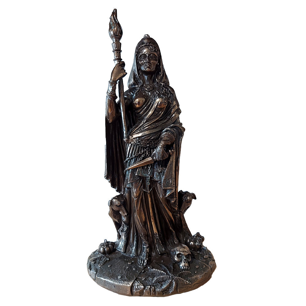 Goddess Hecate Bronze Finish Statue C/4 | Figurine | Wiccan Center