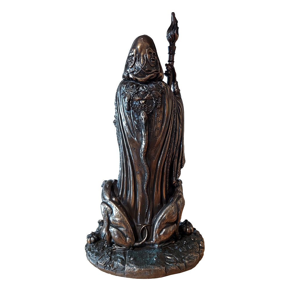 Goddess Hecate Bronze Finish Statue C/4 | Figurine | Wiccan Center