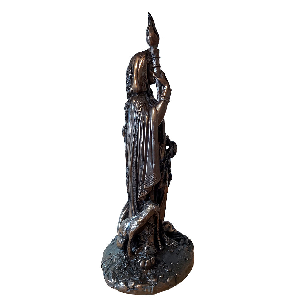 Goddess Hecate Bronze Finish Statue C/4 | Figurine | Wiccan Center