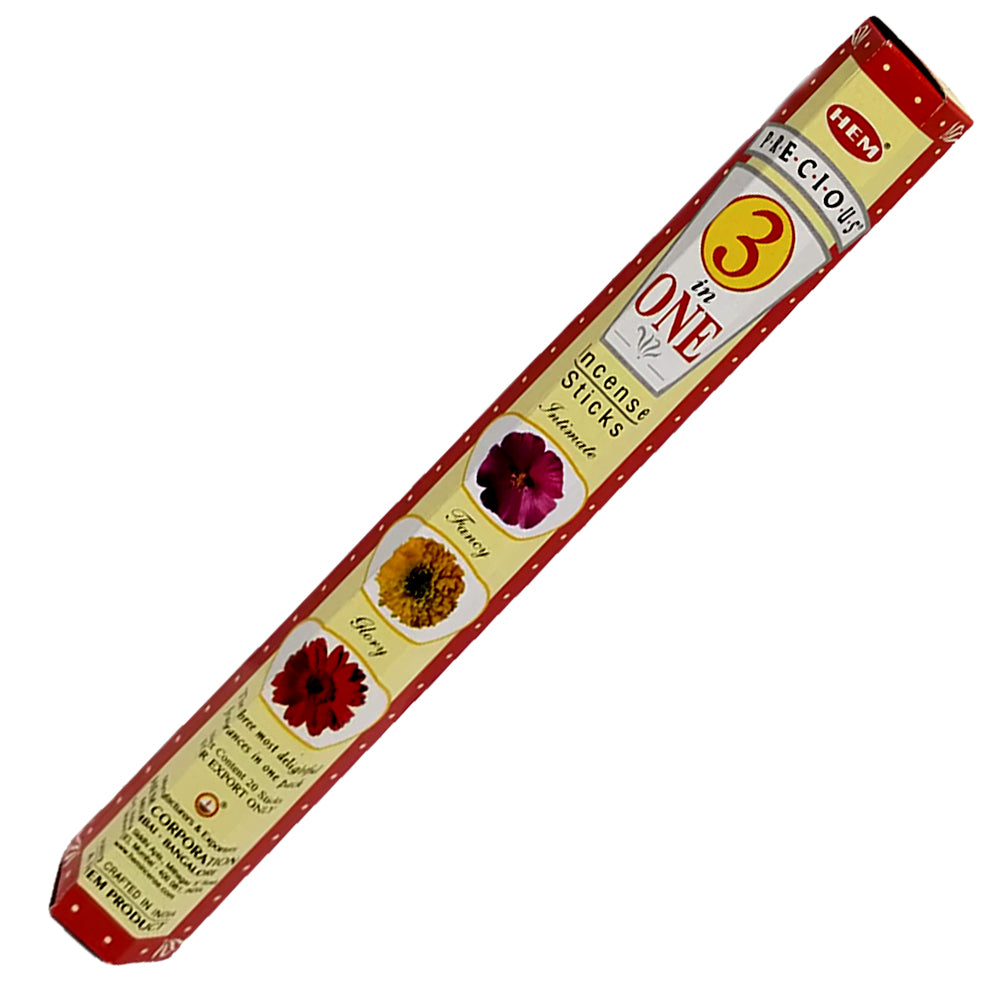 Hem Precious 3 in One Incense Sticks | Incense | Wiccan Center
