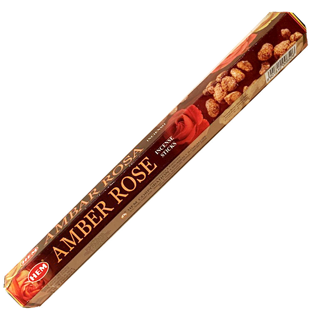 Hem Amber Rose Incense Sticks | Incense | Wiccan Center