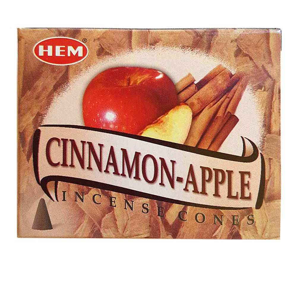 Hem Cinnamon-Apple Incense Cones | Incense | Wiccan Center