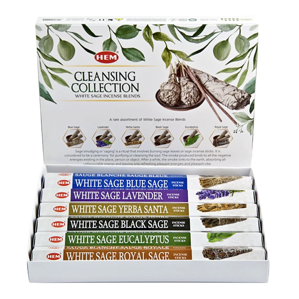 Hem Cleansing Collection Gift Pack - 6 Packs | Incense | Wiccan Center