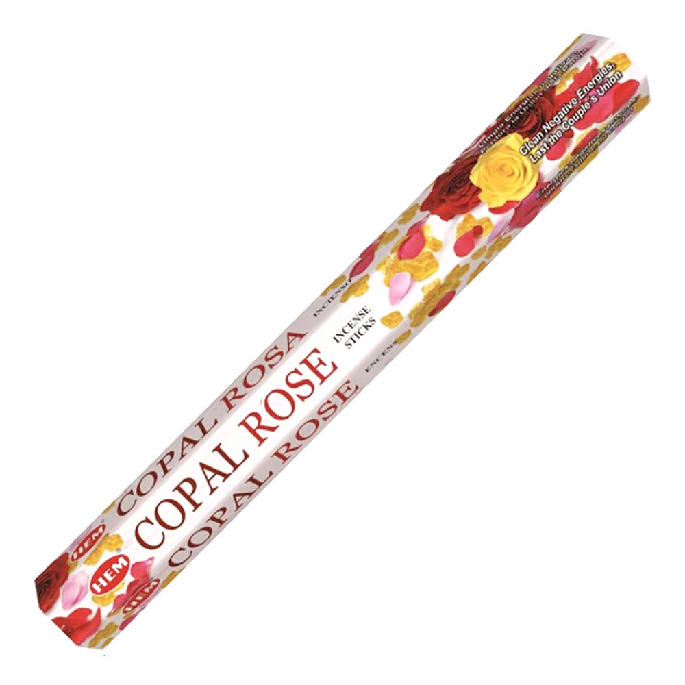 HEM Copal Rose Incense Sticks | Incense | Wiccan Center