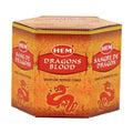 Hem Dragons Blood Backflow Cones | Incense | Wiccan Center
