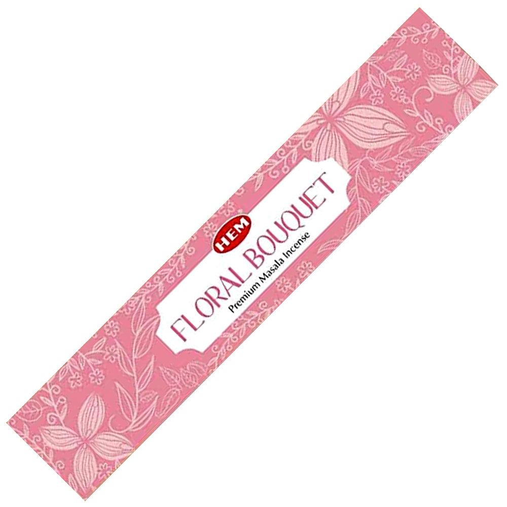 HEM Floral Bouquet Premium Masala Incense Sticks (Nature Series) | Incense | Wiccan Center