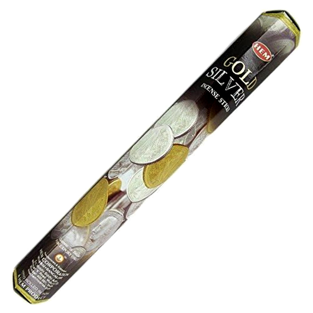 Hem Gold Silver Incense Sticks | Incense | Wiccan Center