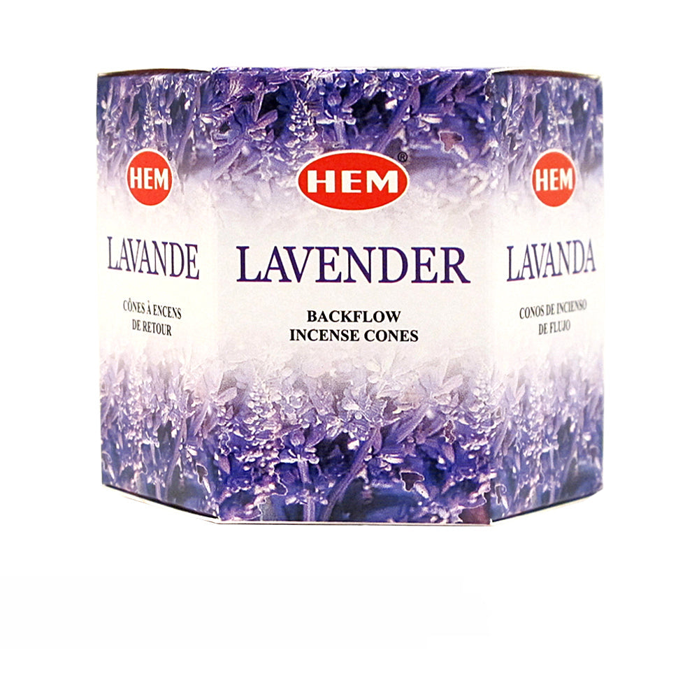 Hem Lavender Backflow Cones | Incense | Wiccan Center