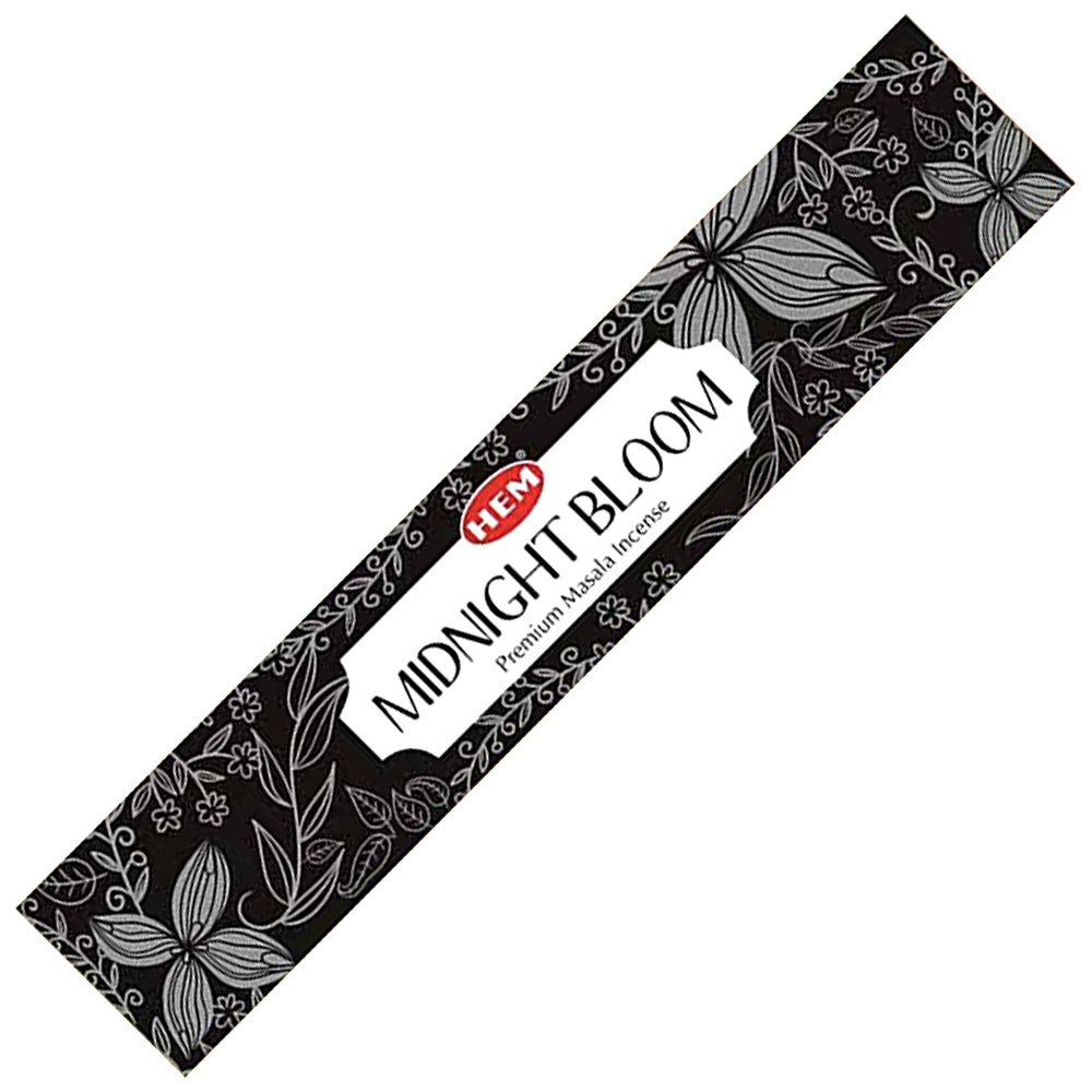 HEM Midnight Bloom Premium Masala Incense Sticks (Nature Series) | Incense | Wiccan Center