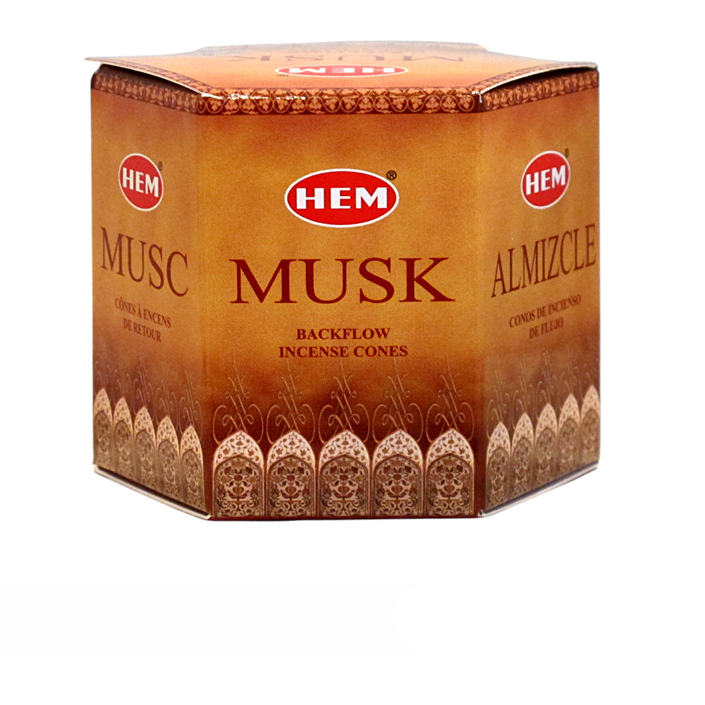 Hem Musk Backflow Incense | Incense | Wiccan Center
