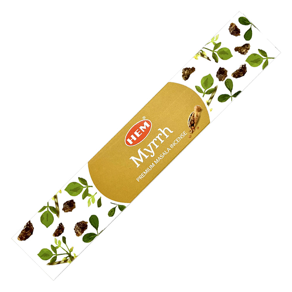 Hem Myrrh Premium Masala Incense | Incense | Wiccan Center