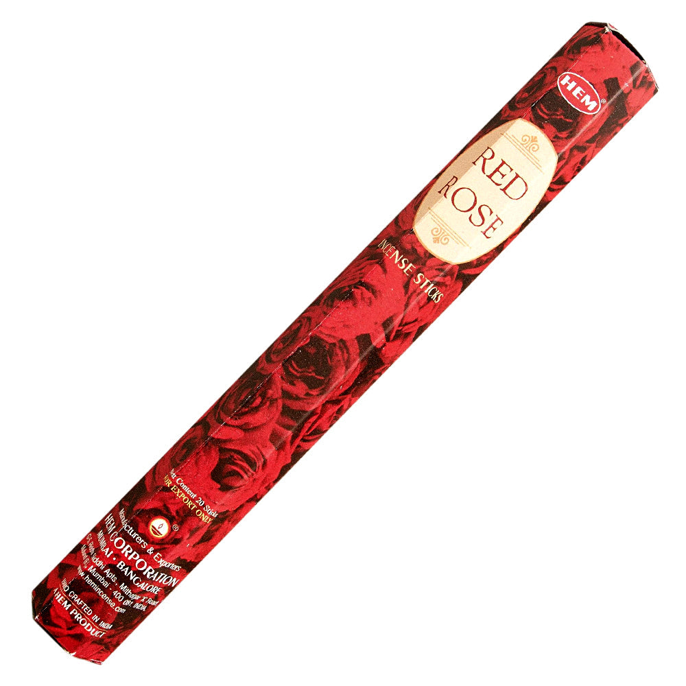 Hem Red Rose Incense Sticks | Incense | Wiccan Center