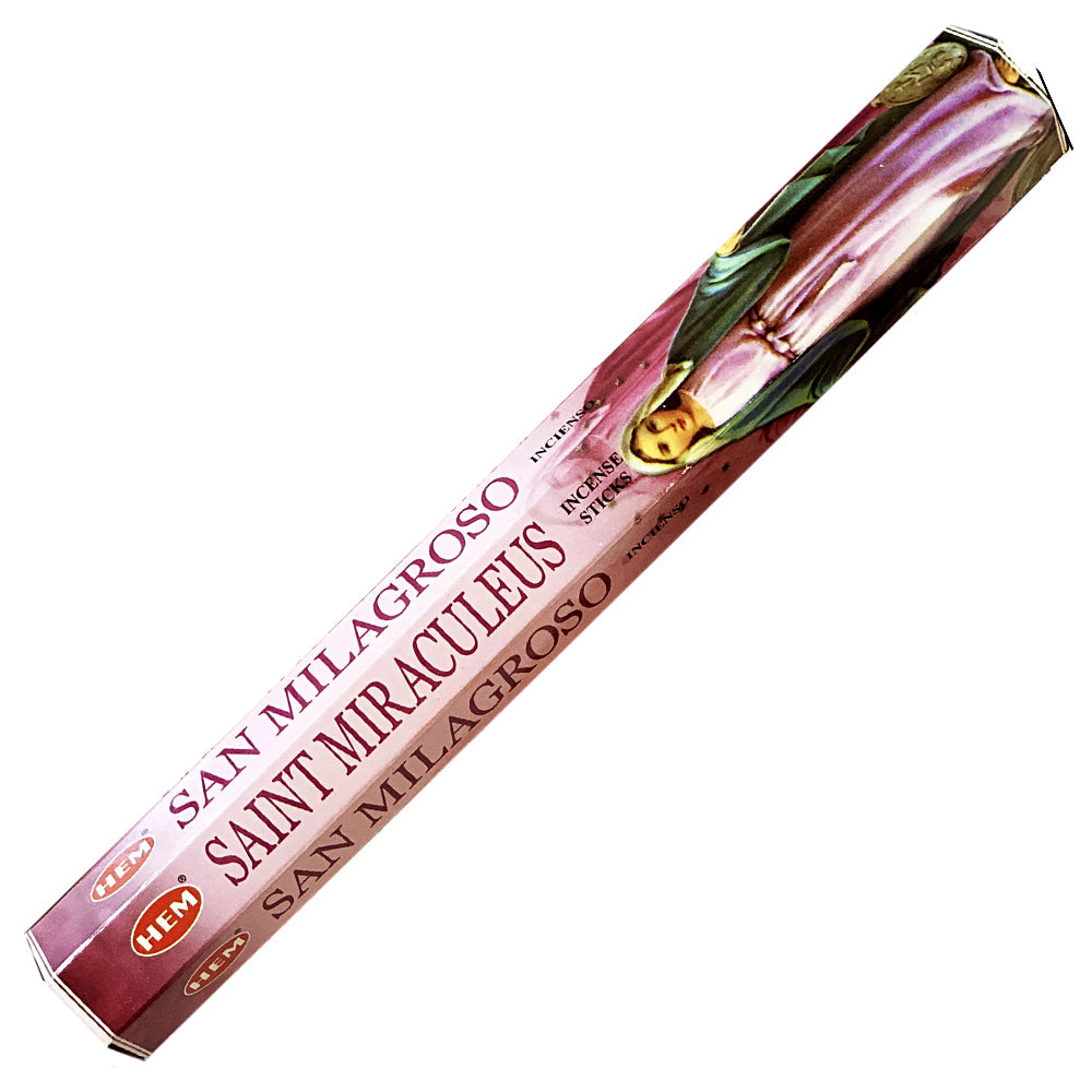 Hem Saint Miraculeus Incense Sticks | Incense | Wiccan Center