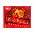Hem Sandal Cinnamon Incense Cones | Incense | Wiccan Center
