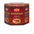 Hem Sandalwood Backflow Incense Cones | Incense | Wiccan Center