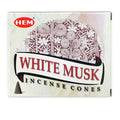 Hem White Musk Incense Cones | Incense | Wiccan Center