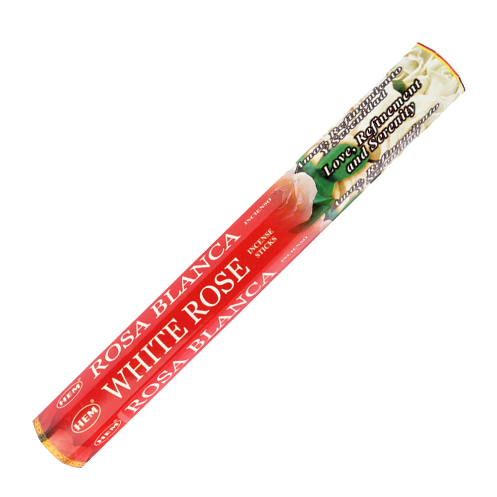 HEM White Rose Incense Sticks | Incense | Wiccan Center