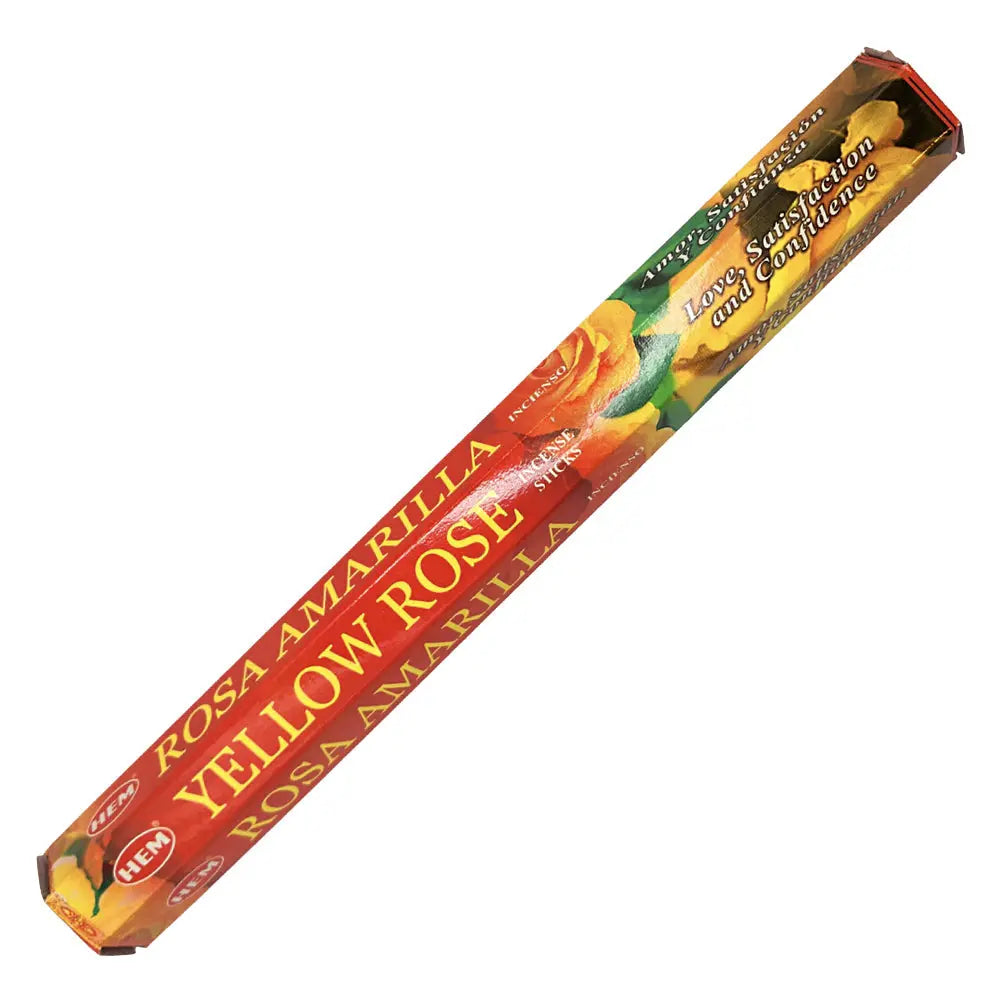Hem Yellow Rose Incense Sticks | Incense | Wiccan Center