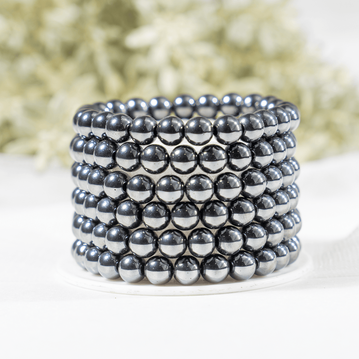 Hematite Bracelet (Alignment Of Chakra and Focus