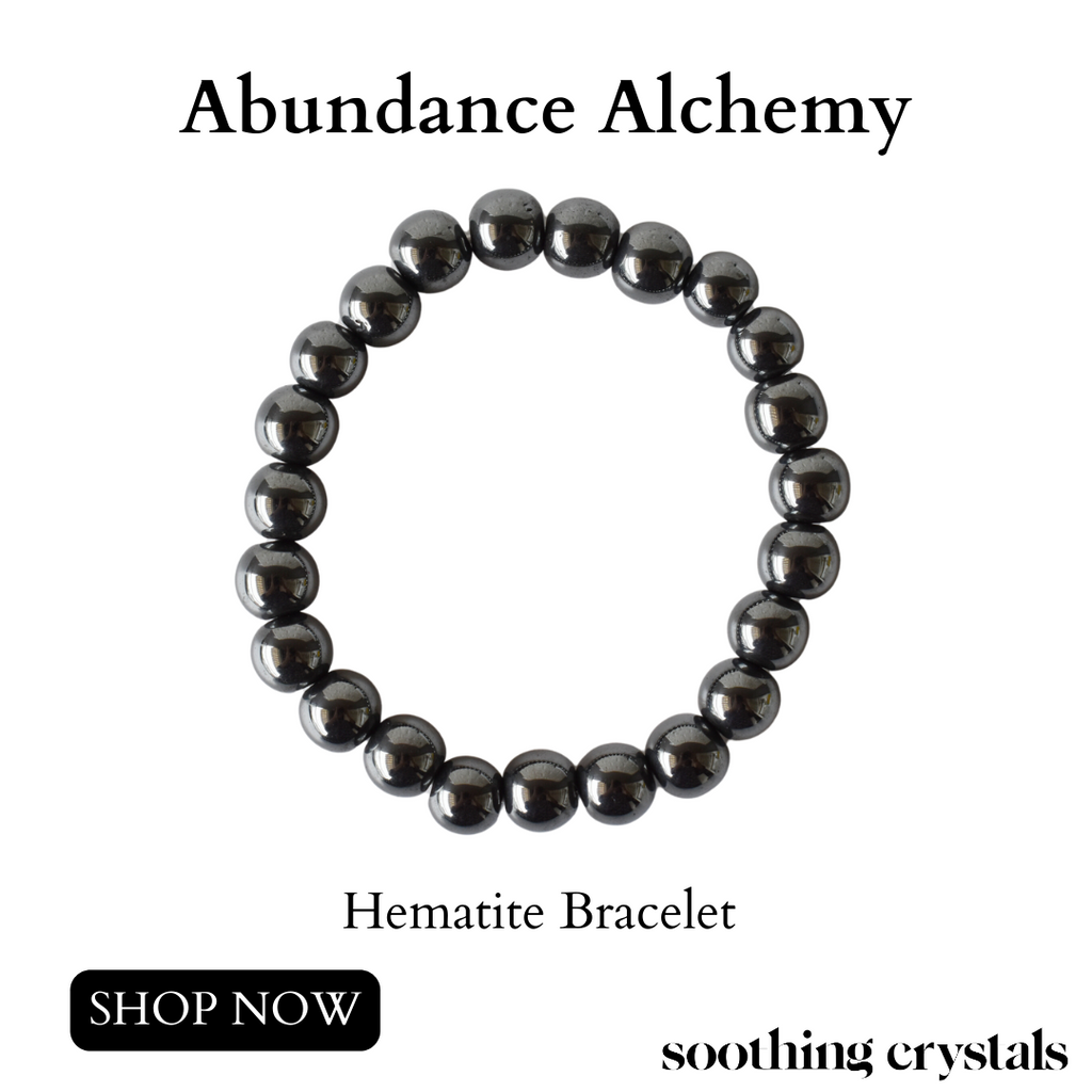 Hematite Bracelet (Alignment Of Chakra and Focus